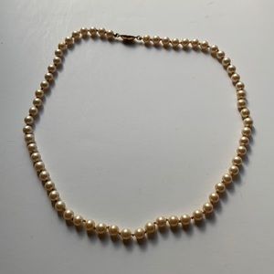 Pearl Necklace/Choker  - Vintage